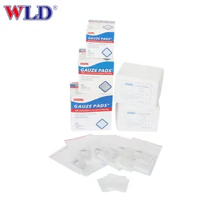 suppliers of sterile gauze cotton swabs fabric 10cmx10cm medical sterile gauze swab