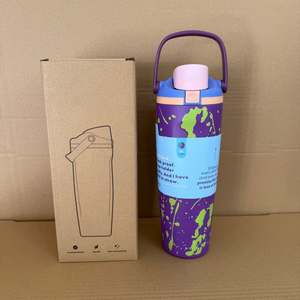 Custom LOGO 30 oz Stainless Steel Vacuum Insulated <b>Water</b> <b>Bottle</b> 6-12 Hours Thermal Insulation Eco-Friendly for Gym Birthday - Product Image 6