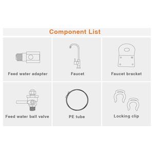 Purificateur d'eau domestique manuel à 4 étages pour utilisation sur le comptoir - Product Image 6