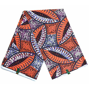 Tissu africain en wax respirant pour literie, robes, vêtements imprimés Ankara, <span class=keywords><strong>pagne</strong></span> en coton uni teint 27S260525 - Product Image 5