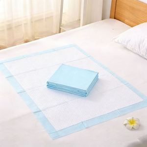 Alèses absorbantes jetables médicales hygiéniques pour adultes, sur mesure OEM, très grandes 100x200cm, pour personnes âgées et soins post-partum - Product Image 1