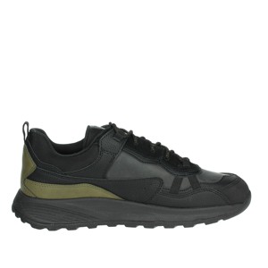 Scarpe da uomo nere U369EZC 0MEBU basse alte da passeggio sportive con fodera in rete morbida e alla moda - Product Image 4