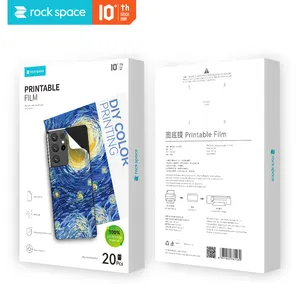 Rock space 2022 – Film de peau imprimable pour ordinateur portable, bricolage d'images, impression de Film arrière pour téléphone portable pour Iphone