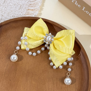 Pasador de Pelo con Borla de Cristal Hecho a Mano, Estilo Francés, Elegante, Estilo <span class=keywords><strong>Corte</strong></span> Real, Dulce Lolita, Accesorios para el Cabello - Product Image 2
