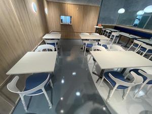 Epoxy Floor <b>Coating</b> Self-Leveling Interior <b>Paint</b> Colored Sand Liquid Seamless Floor Marble Effect - Product Image 4