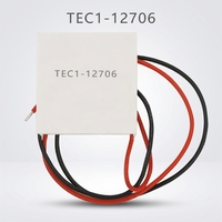 Module Peltier TEC1-12706 40x40x4.0mm, système de refroidissement à eau Peltier pour purificateur d'eau et déshumidificateur