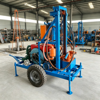 Machine de forage de puits d'eau légère, économique et compacte, 100 m, pour puits domestiques et de jardin