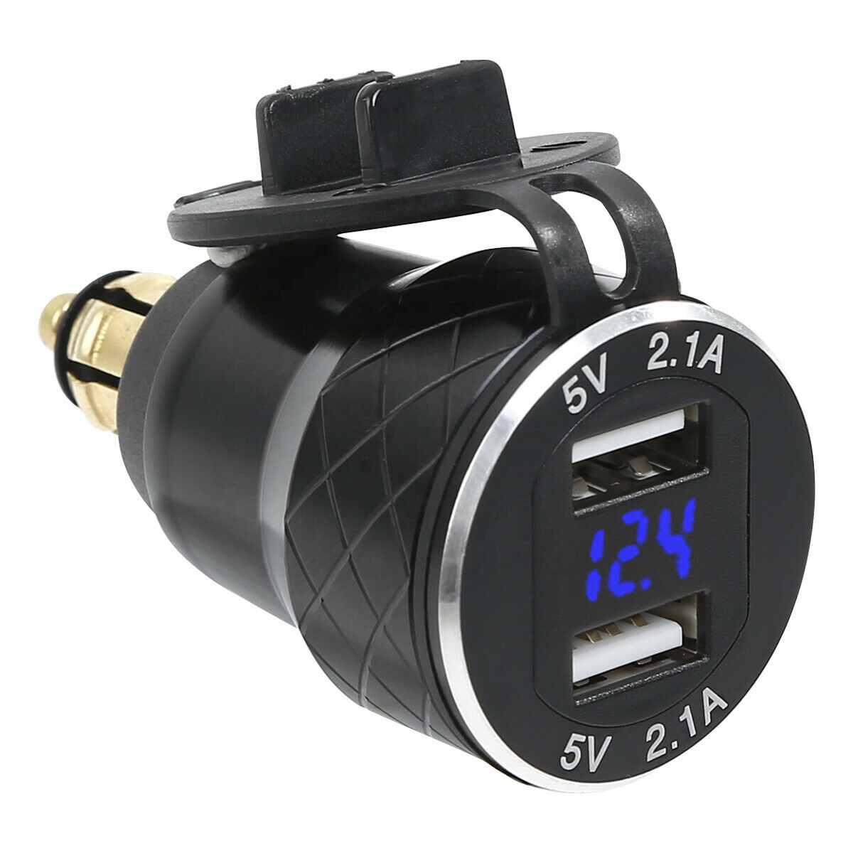 bmw usb cigarette lighter charger XX-354-B Dual USB Charger for BMW F800, F700, R1200 GS RT