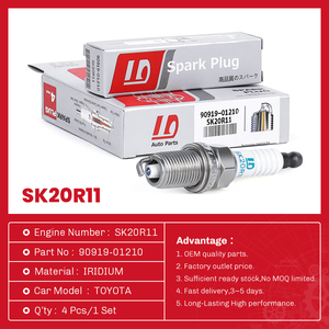Sistemas de motor de piezas de automóvil SK20R11 90919-01210 Bujía de iridio para TOYOTA - Product Image 4