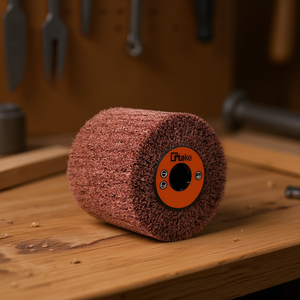 Disque à lamelles Ttake 110x100 mm, tampon de polissage fin pour métal et bois - Product Image 3