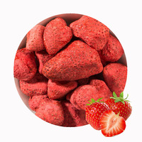 Bulkvoorraad Gevriesdroogde Aardbeien, 100% Fruit, Verse Smaak Behouden, Private Label Op Maat Beschikbaar
