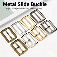 Boucle de ceinture réglable multicolores en alliage de zinc écologique de qualité supérieure avec logo personnalisé pour ceinture de sac