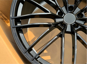 Jantes monobloc en alliage d'aluminium Xinlin 18-23 pouces, finition usinée gris bronze, multi-rayons, <span class=keywords><strong>ABT</strong></span> 5x112 pour Audi Q8 A4 A5 A6 A7 A8 S4 S5 - Product Image 6