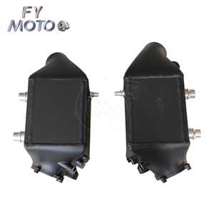 Intercooler à double charge noire pour <span class=keywords><strong>BMW</strong></span> S63 F10 M5 & F06/F12/F13 M6 avec taille de cœur agrandie - Product Image 2