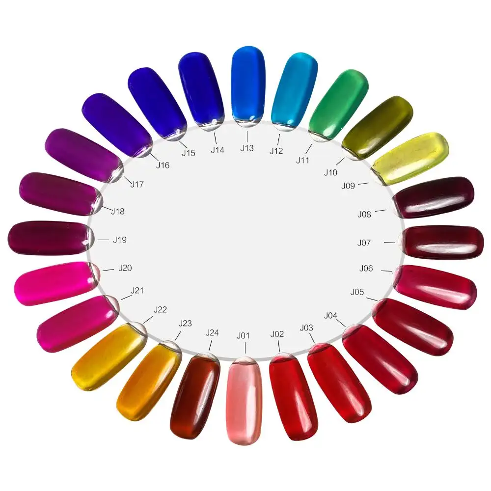 2020 New Arrival FashionゼリーゲルSoak Off Nail Polish Gel ODM/OEM 10ミリリットルボトルGlassゲル