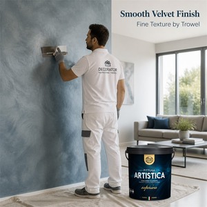 Revêtement liquide extérieur en velours VALDEA, métallique, écologique, résistant à l'humidité, deux composants, pour la construction de maisons et d'hôtels - Product Image 3
