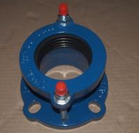 Adaptateur universel à bride en fonte ductile pour raccord de tuyau PVC, pour pipeline d'alimentation en eau, joint de raccordement NPT