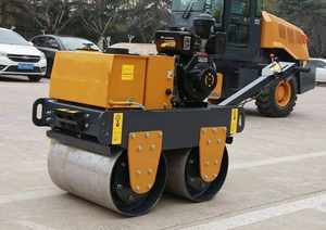 รถบดถนนขนาดเล็ก รุ่น XMR050 น้ำหนัก 0.5 ตัน สำหรับงานก่อสร้างทางเดินในสวน - Product Image 5