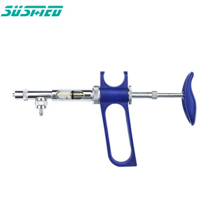 Siringa automatica veterinaria da 1ML per siringa continua in acciaio plastico per bestiame e pollame - Product Image 2