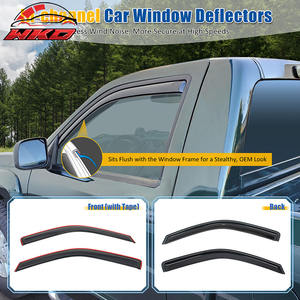 Viseras para Ventanas de Chevy Colorado 04-12 y GMC Canyon Cabina Regular, Protectores Laterales para Ventanas de Puerta de Coche - Product Image 2