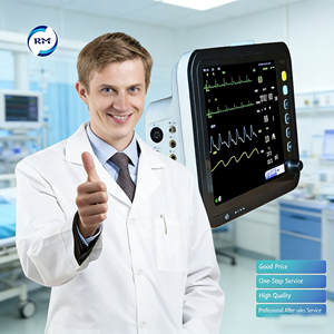 Moniteur <span class=keywords><strong>patient</strong></span> multiparamètres IBP Etco2 Signes vitaux Écran tactile Moniteur <span class=keywords><strong>patient</strong></span> médical multiparamètres Signes vitaux Ambulance - Product Image 3
