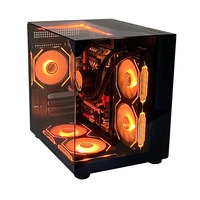 Boîtier de PC de jeu de haute qualité Pcooling, boîtier d'ordinateur de bureau pour jeux, châssis de tour M-ATX/ITX