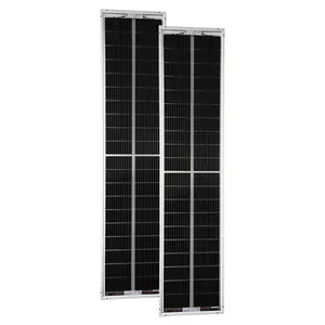 100W chino asequible mejor clasificado Oem Flexible Governmet uso silicio monocristalino Sunpower Eco módulo de almacenamiento paneles solares