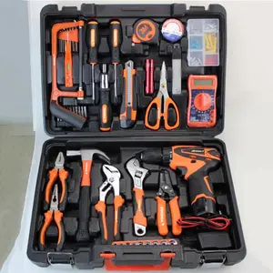 Kit d'outils de réparation d'ordinateur professionnel Tournevis plat Coupe-fil Maintenance Kit de boîte à outils de réparation de réseau