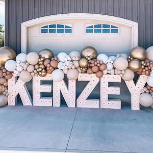 <span class=keywords><strong>Letras</strong></span> LED Grandes para Decoración, 4 y 5 Pies, <span class=keywords><strong>Letras</strong></span> <span class=keywords><strong>Gigantes</strong></span> <span class=keywords><strong>DIY</strong></span> para Baby Shower, Cumpleaños, Bodas, Fondo de Noche - Product Image 3