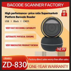 Plataforma de escáner de código de barras USB de 130W, lector de código QR 1D 2D con obturador global para supermercado minorista - Product Image 2