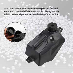LINGQI RACING Réservoir d'essence en plastique modifié avec bouchon Petcock pour <span class=keywords><strong>Mini</strong></span> 49cc Dirt Pit Bike Off-Road Quality Motorcycle Fuel System - Product Image 4