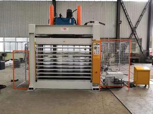 เครื่องอัดความร้อนสำหรับงานไม้ เครื่องอัดแผ่นไม้ เครื่องอัดวีเนียร์ด้วยความร้อนสำหรับทำประตู - Product Image 6