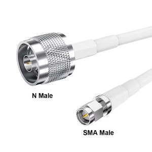 <span class=keywords><strong>Cable</strong></span> <span class=keywords><strong>coaxial</strong></span> 5D-FB, <span class=keywords><strong>cable</strong></span> de baja pérdida de 50 ohmios con conectores N macho a SMA macho <span class=keywords><strong>para</strong></span> antenas amplificadoras de señal de teléfono móvil - Product Image 3