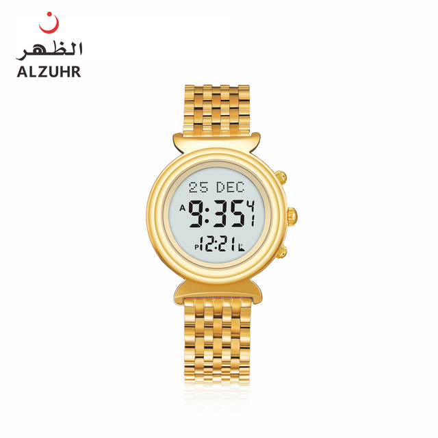 Low Price Ramadan Gift Waterproof Digital Relojes Alharameen Azan Watch for Dayily Wear