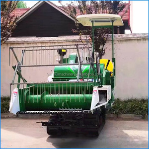 เครื่องเก็บเกี่ยวข้าวสาลีอัตโนมัติยี่ห้อ Yanhui แบบสายพานตีนตะขาบ พร้อมมอเตอร์ รับประกัน 1 ปี - Product Image 4