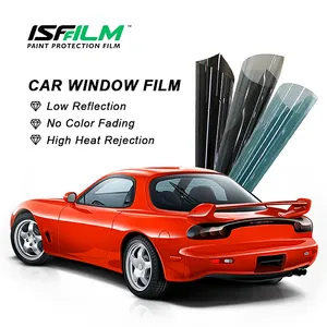 heat insulation solar roll security uv rejection eco cool Vlt 5% windshield 2ply insulfilm nano ceramic car window tinted film