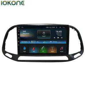 IOKONE אוקטה Core 2Gb 32Gb 9 אינץ מגע מסך 2Din אנדרואיד אוטומטי רכב אודיו עבור פיאט Doblo 2015