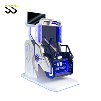 Simulador de Vuelo en Silla Metálica Individual para Interiores 9D VR 360 con Juego de Cine de Realidad Virtual para Uso en Centros Comerciales