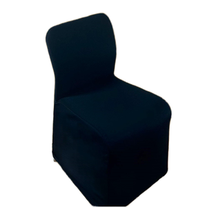 Funda para silla de lujo italiana, 100% poliéster, calidad teñida lisa, cubierta completa reutilizable garantizada para silla de salón o fiesta - Product Image 1