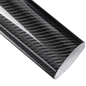 Atacado Fábrica PVC PPF Gloss Vinil 3D 5D Carbono Etiqueta Do Carro Embalagem de Carro Air Release DIY Adesivo Decalque - Product Image 1
