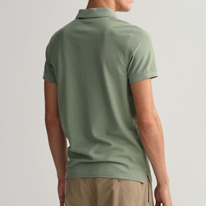 Il servizio di Polo T- Shirt da uomo in cotone 100% aggiunge il tuo <span class=keywords><strong>testo</strong></span> <span class=keywords><strong>e</strong></span> la tua Polo da Golf uniforme in tinta unita - Product Image 2