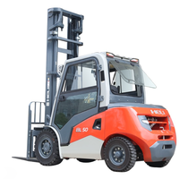 Chariot élévateur diesel HELI CPCD50 de 5 tonnes avec nouvelle transpalette pour les commerces de détail et les ateliers de réparation de machines