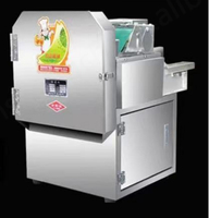 Commerciële zware multifunctionele groentesnijder motor 1.5KW elektrisch 220V snijmachine bieslook lente-ui aardappelen fruit kantine