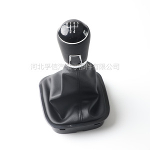 Cache-poussière de levier de vitesses Volkswagen Polo, noir, en plastique PU, 5 ou 6 vitesses, transmission manuelle, pièce de rechange - Product Image 3
