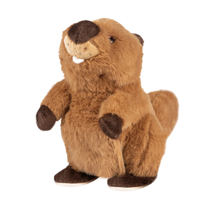 Jouets Électriques Animaux en Peluche Coton Doux pour Bébé : <span class=keywords><strong>Castor</strong></span> Interactif Musical pour un Sommeil Confortable - Product Image 1