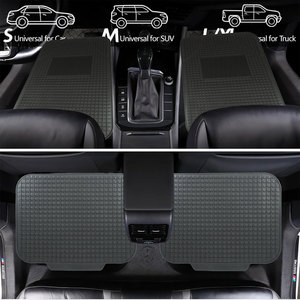 Set di tappetini per auto 4 pezzi pesanti in gomma spessa impermeabile antiscivolo in materiale plastico di lusso in stile Business adatto per il modello TT - Product Image 1