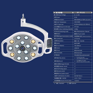 Lampe dentaire LED avec camé<span class=keywords><strong>ra</strong></span>, transmission sans fil, enregistrement vidéo HD, 15 LED, équipement dentaire pour clinique, chirurgie implantaire - Product Image 5