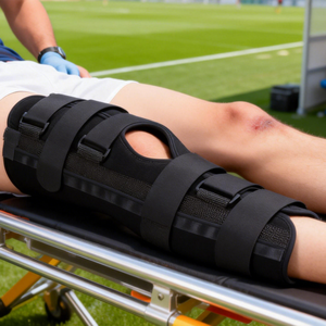 Equipamento de Reabilitação Médica para Joelho e Membros Inferiores, Suporte para Menisco para Fratura e Luxação de Perna em Futebol - Product Image 1
