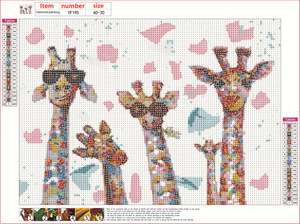 Fourniture directe d'usine 5D diamant broderie <span class=keywords><strong>girafe</strong></span> conception bricolage diamant <span class=keywords><strong>peinture</strong></span> Kit Pintura de Diamantes pour un usage domestique - Product Image 4