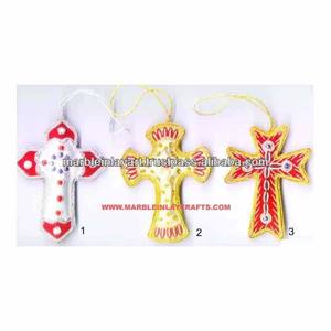 Christmas Hanging Decoration Handmade Beaded Item - Product Image 1